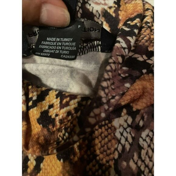 french connection XS designer pullover top Made In Turkey - Picture 3 of 4